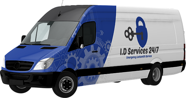 I.D Services 24/7 Work Van
